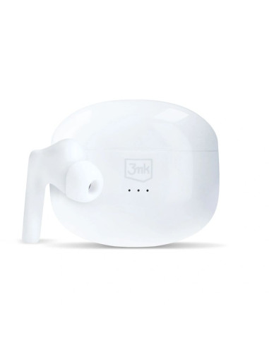 Słuchawki 3mk lifepods douszne bezprzewodowe bluetooth 5.3 anc - białe