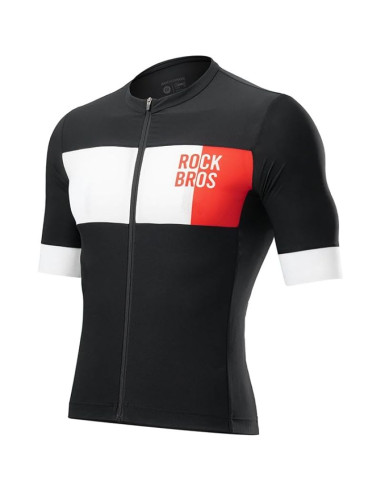 Rockbros męska koszulka rowerowa czarna l