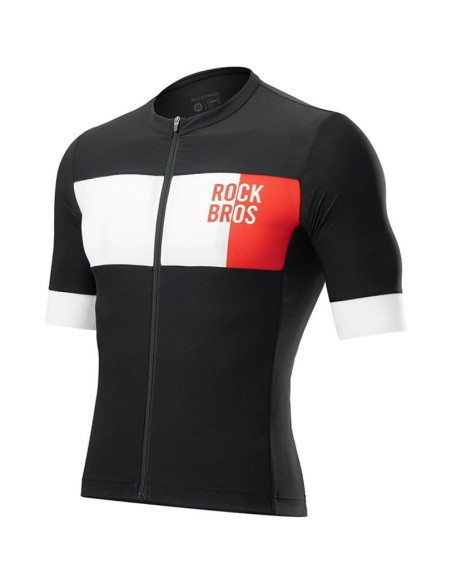Rockbros męska koszulka rowerowa czarna l