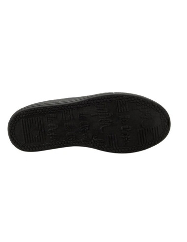 Lee cooper buty damskie sportowe trampki czarne platforma koronkowe