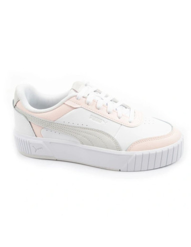 Puma buty sportowe damskie trampki carina mia skórzane białe