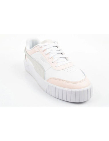 Puma buty sportowe damskie trampki carina mia skórzane białe