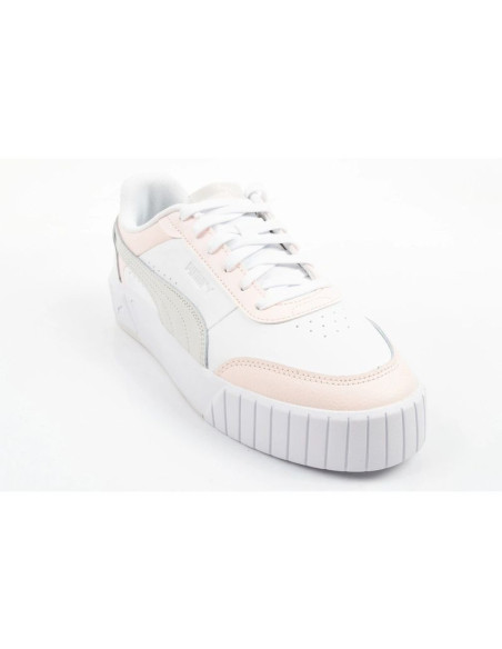 Puma buty sportowe damskie trampki carina mia skórzane białe