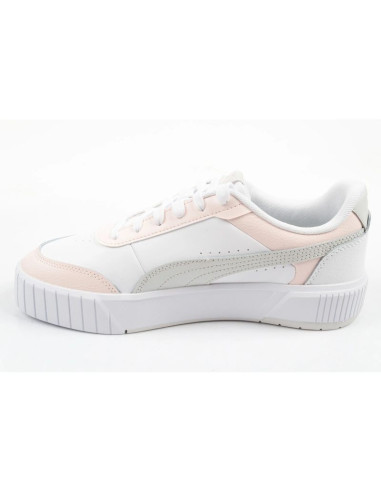 Puma buty sportowe damskie trampki carina mia skórzane białe