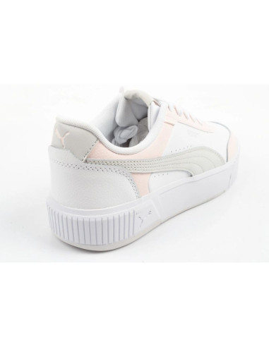 Puma buty sportowe damskie trampki carina mia skórzane białe