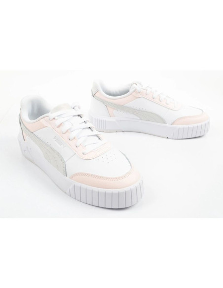 Puma buty sportowe damskie trampki carina mia skórzane białe