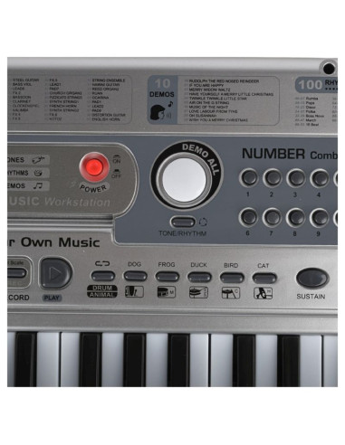Suprimo 824 usb - keyboard z mikrofonem do nauki gry, przeznaczony dla dzieci