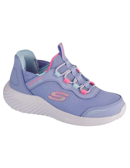 Skechers slip-ins: bounder - simple cut 303585l-lav fioletowe 27