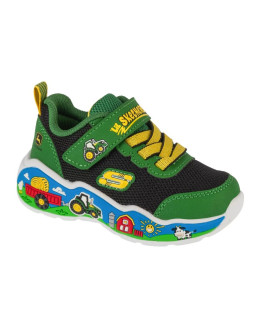 Skechers play scene - barn-squad buddies 407065n-gnbk zielone 21