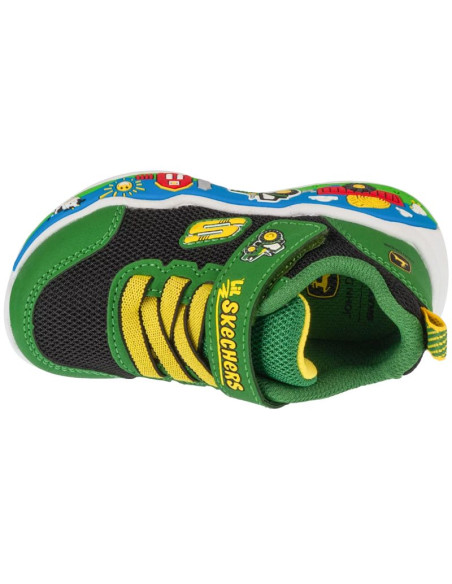 Skechers play scene - barn-squad buddies 407065n-gnbk zielone 21