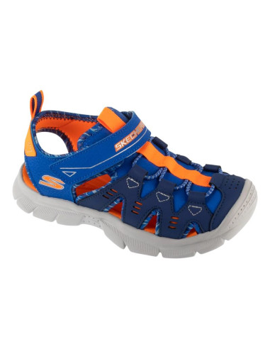 Skechers relix - dual tide 407015l-blor niebieskie 29