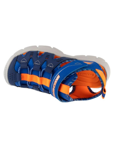 Skechers relix - dual tide 407015l-blor niebieskie 29
