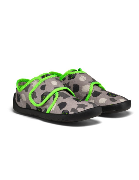 Kapcie barefoot bawełniane affenzahn movy panther (01398-80151)