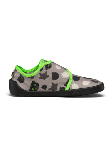 Kapcie barefoot bawełniane affenzahn movy panther (01398-80151)