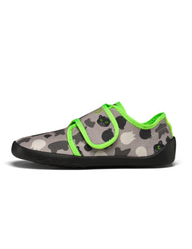 Kapcie barefoot bawełniane affenzahn movy panther (01398-80151)