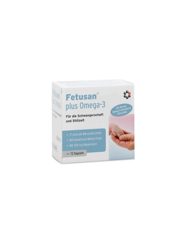 Fetusan Plus Omega-3 (72 Kaps.)