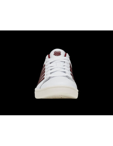 Sneakersy k-swiss court tiebreak ii white/tibetan red/snow white-m (04413-152-m)