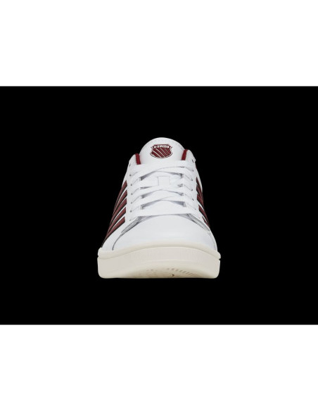 Sneakersy k-swiss court tiebreak ii white/tibetan red/snow white-m (04413-152-m)