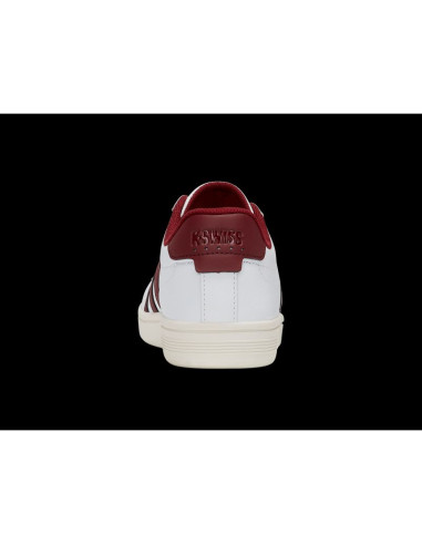 Sneakersy k-swiss court tiebreak ii white/tibetan red/snow white-m (04413-152-m)
