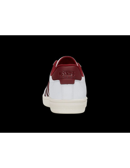 Sneakersy k-swiss court tiebreak ii white/tibetan red/snow white-m (04413-152-m)