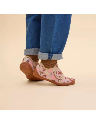 Buty affenzahn barefoot slipper cotton movy jeleń (01398-40141)