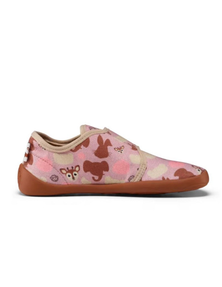 Buty affenzahn barefoot slipper cotton movy jeleń (01398-40141)