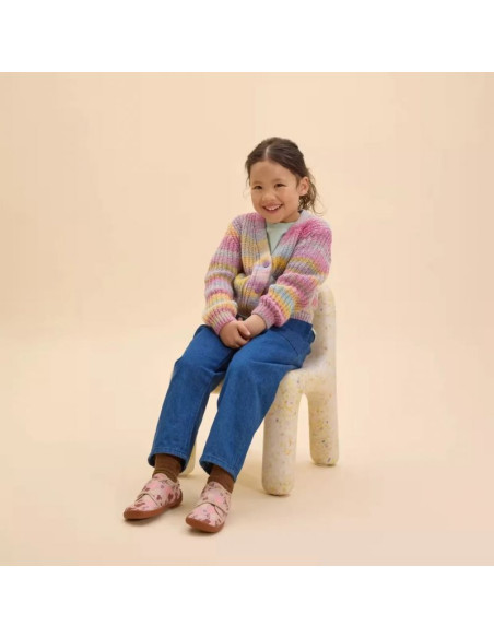 Buty affenzahn barefoot slipper cotton movy jeleń (01398-40141)