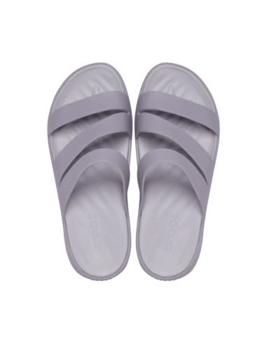 Klapki damskie crocs gataway strappy sandal fioletowe 209587 5ps