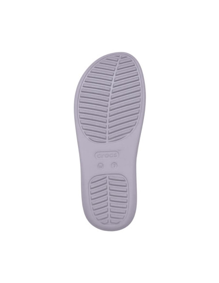 Klapki damskie crocs gataway strappy sandal fioletowe 209587 5ps