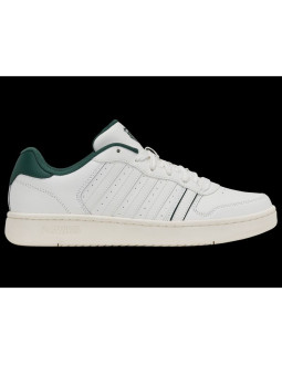 Sneakersy k-swiss court palisades bright white/posy green/snow white-m (06931-146-m)