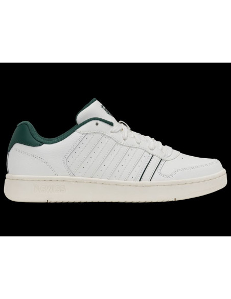 Sneakersy k-swiss court palisades bright white/posy green/snow white-m (06931-146-m)
