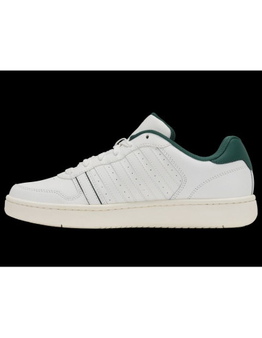 Sneakersy k-swiss court palisades bright white/posy green/snow white-m (06931-146-m)