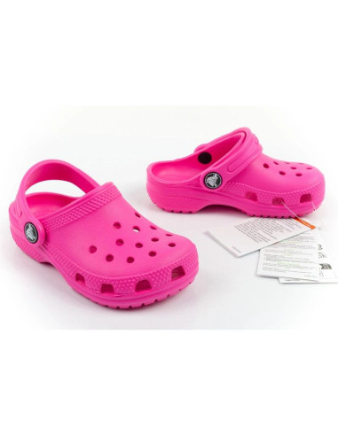 Crocs chodaki sandały dziecięce classic clog t różowe wygodne modne