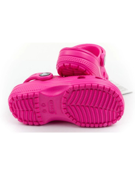 Crocs chodaki sandały dziecięce classic clog t różowe wygodne modne