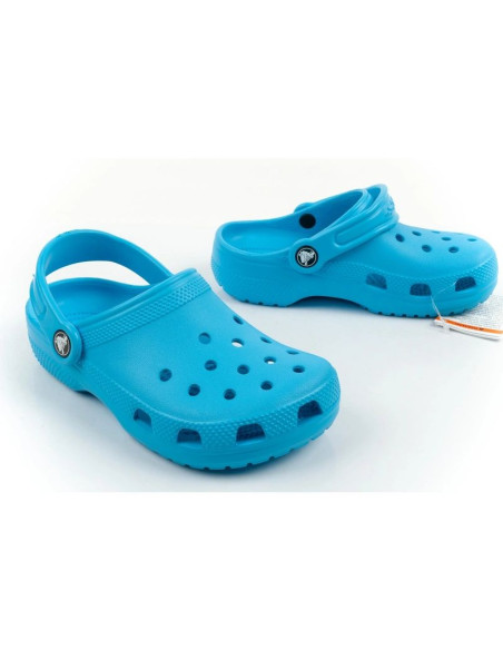 Crocs sandały chodaki dziecięce classic clog k niebieskie wygodne lekkie