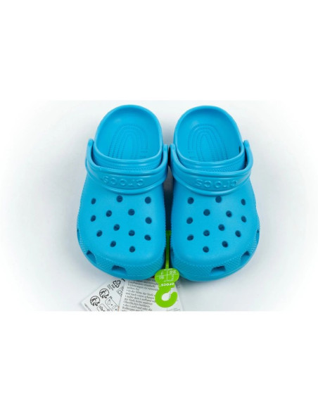 Crocs sandały chodaki dziecięce classic clog k niebieskie wygodne lekkie