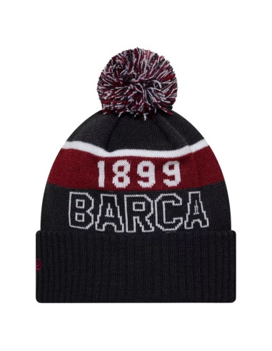 New era core sport knit beanie fc barcelona hat 60846895 granatowe one size