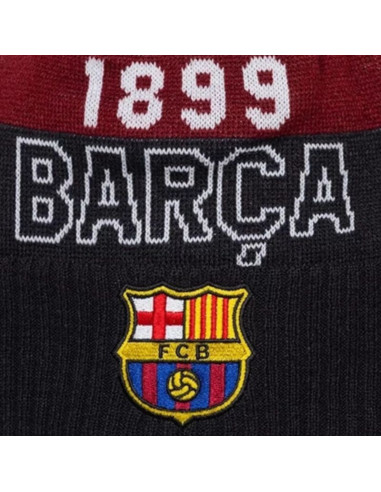 New era core sport knit beanie fc barcelona hat 60846895 granatowe one size