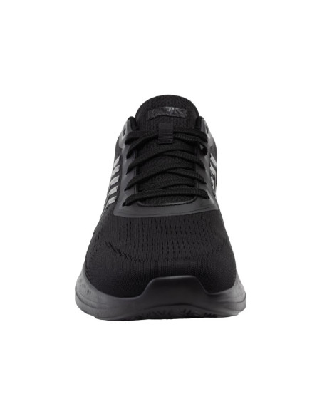 Sneakersy męskie k-swiss selby na co dzień czarne (09447-001-m)