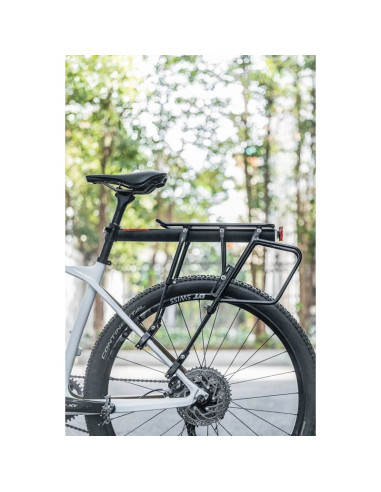 Bagażnik rowerowy rockbros 33210004001 z półką - czarny