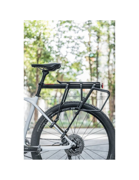 Bagażnik rowerowy rockbros 33210004001 z półką - czarny