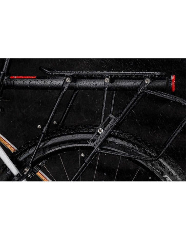 Bagażnik rowerowy rockbros 33210004001 z półką - czarny