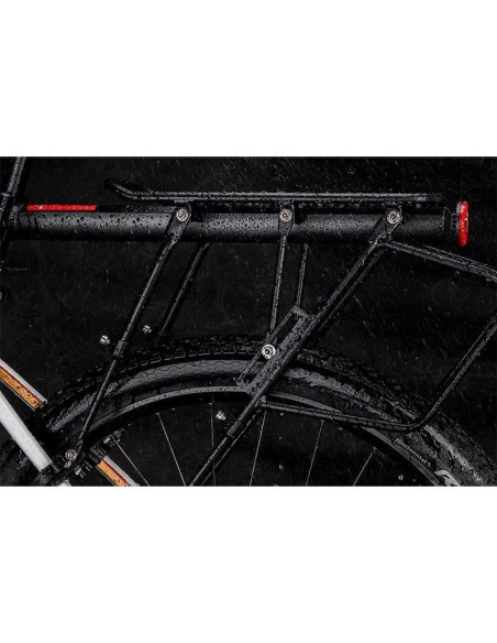 Bagażnik rowerowy rockbros 33210004001 z półką - czarny