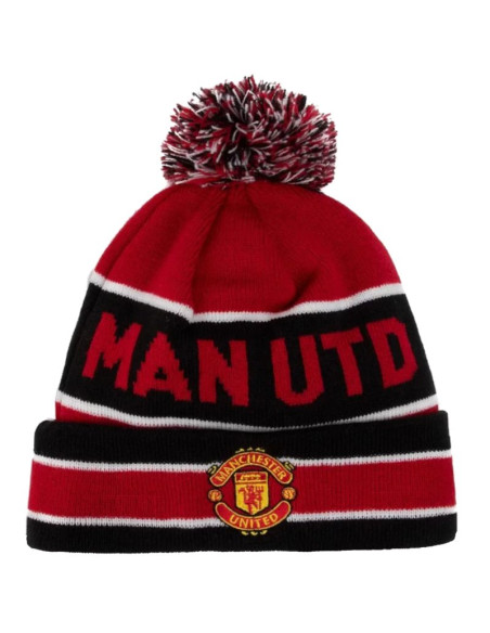 New era core cuff beanie manchester united fc hat 12122732 czerwone one size