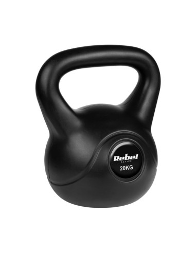 Kettlebell bitumiczny 20 kg rebel active