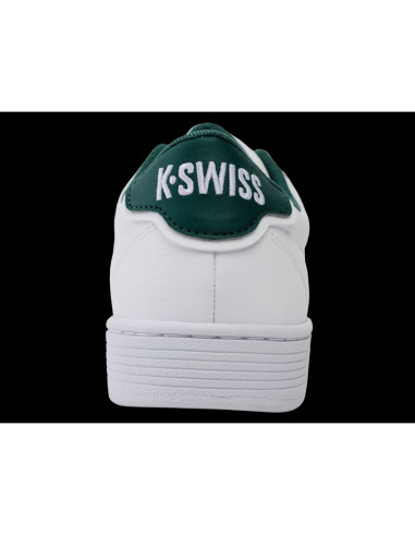 Sneakersy k-swiss court balboa white/cloud dancer/posy green-m (04735-168-m)