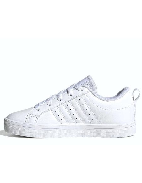 Buty sportowe adidas vs pace 2.0 k skóra ekologiczna białe (ie3468)