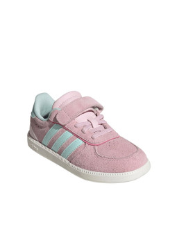 Buty dla dzieci adidas breaknet sleek różowo-miętowe js0136 2
