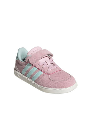 Buty dla dzieci adidas breaknet sleek różowo-miętowe js0136