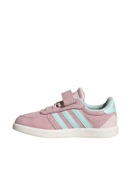 Buty dla dzieci adidas breaknet sleek różowo-miętowe js0136
